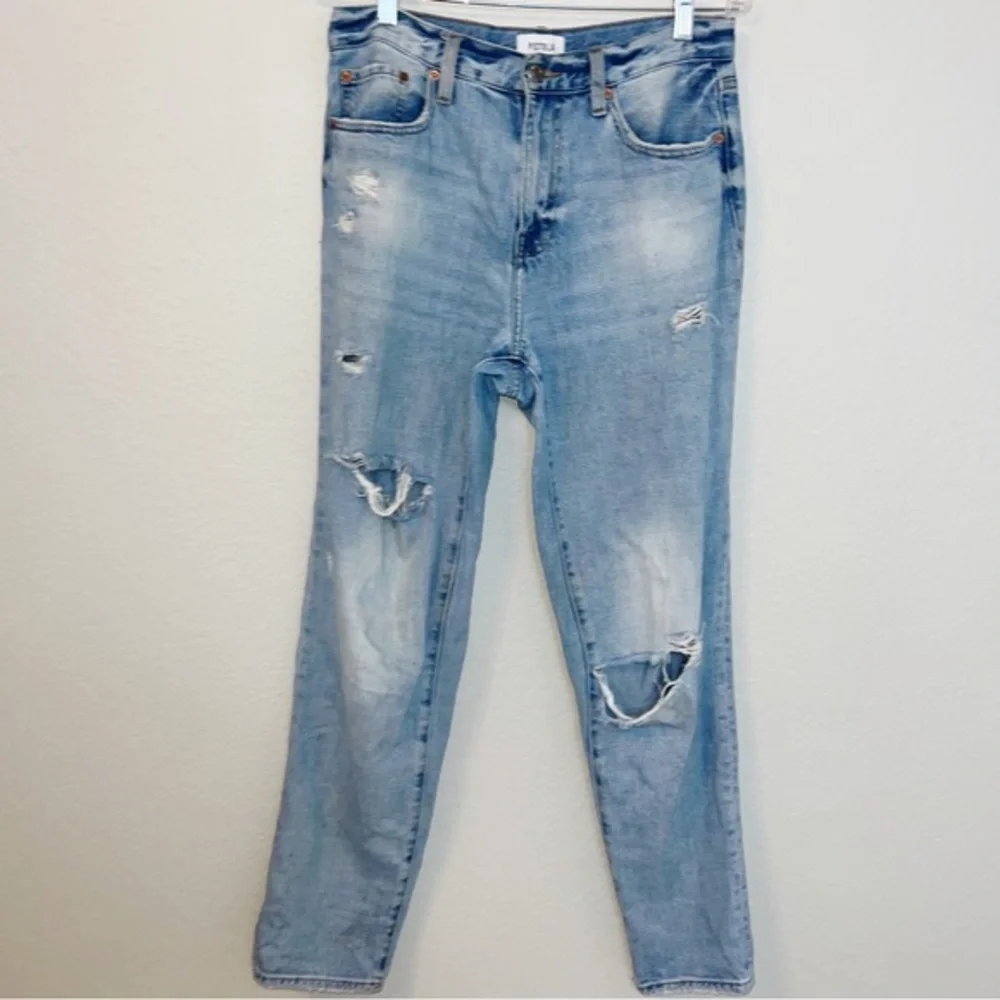 Pistola Relaxed Fit Boyfriend Distressed Jeans 28